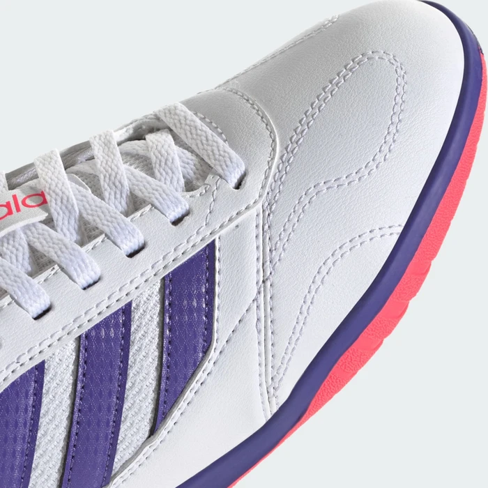 adidas Super Sala Competition III IN cloud white/pure purple/solar turbo (Junior)