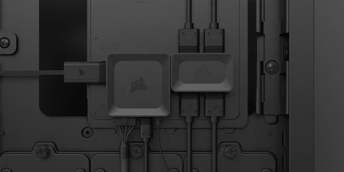 Corsair iCUE LINK auf iCUE LINK GPU RGB Adapter, schwarz