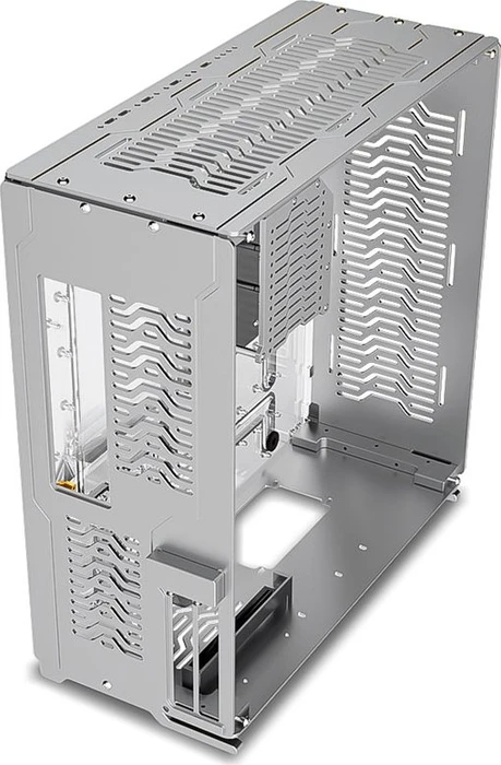 Singularity Computers Wraith, silber, Acrylfenster, Mini-ITX