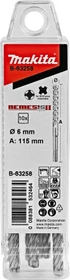 Makita SDS-plus Nemesis 2 Hammerbohrer, 6x50x115mm, 10 Stück