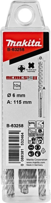 Makita SDS-plus Nemesis 2 Hammerbohrer