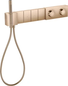 Hansgrohe Axor Edge Thermostatmodul Select 610/100 für 4 Verbraucher Diamantschliff polished red gold