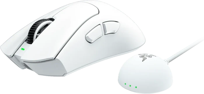 Razer DeathAdder V4 Pro weiß, USB