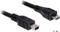 DeLOCK USB 2.0 Kabel Mini-B/Micro-B schwarz, 1m Vorschaubild