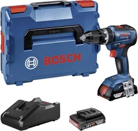 Bosch Professional GSB 18V-55 Akku-Schlagbohrschrauber inkl. Koffer + 2 Akkus 2.0Ah