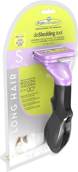 FURminator deShedding Tool für kleine Katzen mit langem Fell, Version 1
