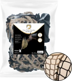 Excellent Horse Hay Slow Feeder Net Heunetz 2-fach, 100x90cm, 10kg