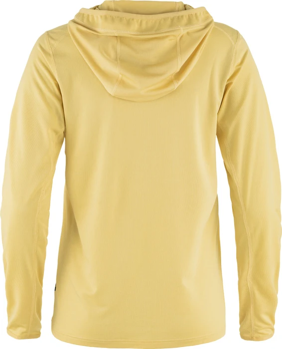 Fjällräven Abisko Sun-Hoodie Funktionsshirt langarm mais yellow (Damen)