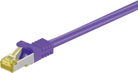 goobay Patchkabel, Cat7/Cat6a, S/FTP, RJ-45/RJ-45, 1.5m, violett
