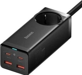 Baseus 100W Power Strip GaN3 Pro Desktop Charger schwarz