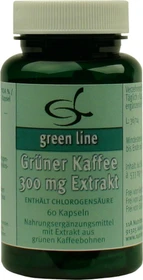 11A Nutritheke Grüner Kaffee 300mg Extrakt Kapseln, 60 Stück
