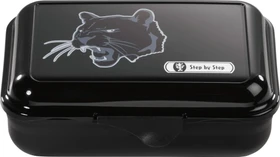 Step by Step Wild Cat Lunchbox Aufbewahrungsbehälter 900ml schwarz