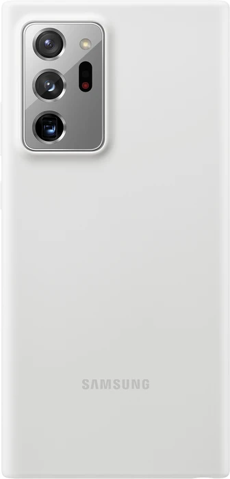Samsung Silicone Cover für Galaxy Note 20 Ultra mystic white