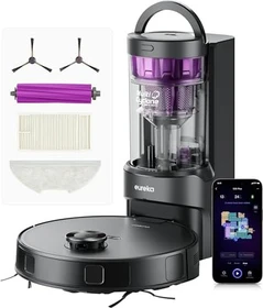 Eureka E20 Plus Saug-/Wischroboter schwarz inkl. Absaugstation