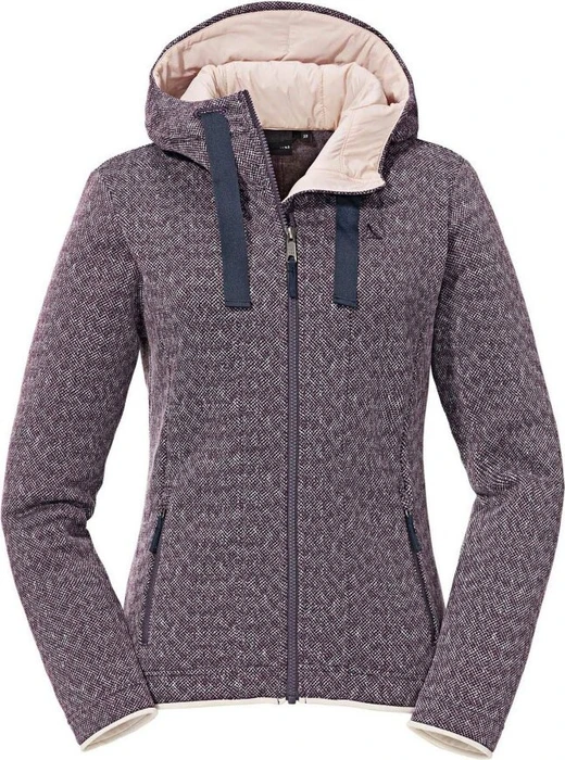 Schöffel Aurora Fleece Hoody Jacke viola (Damen)