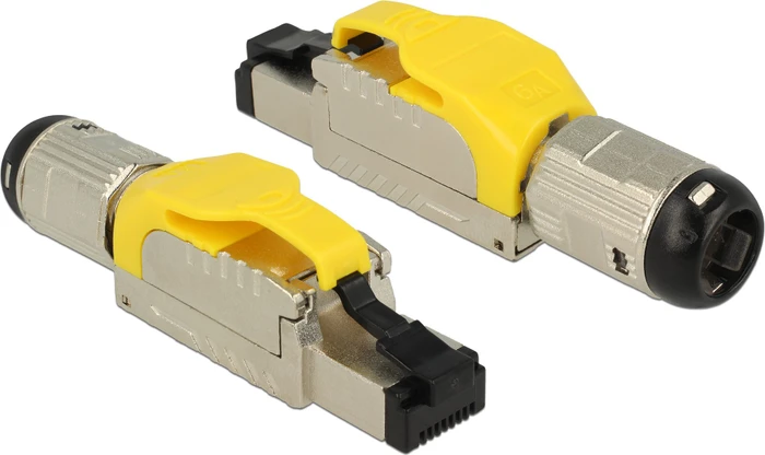 DeLOCK RJ-45 Cat6A Modularstecker, feldkonfektionierbar, Metall