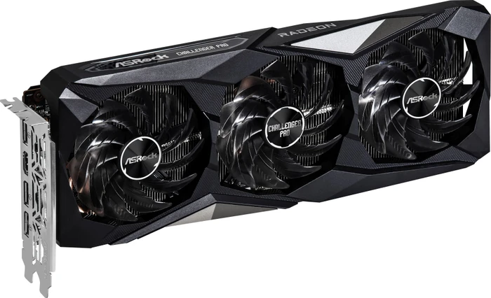 ASRock Radeon RX 6600 XT Challenger Pro OC, RX6600XT CLP 8GO, 8GB GDDR6, HDMI, 3x DP