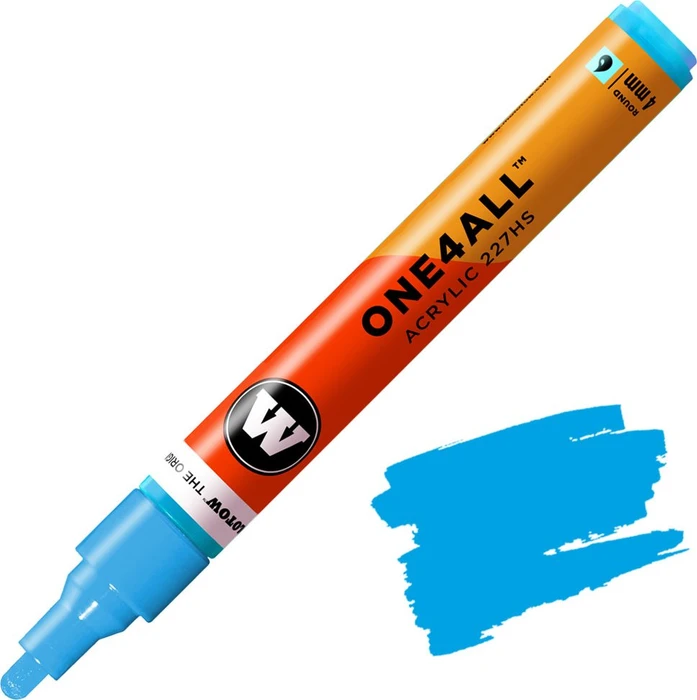 Molotow ONE4ALL 227HS 4mm Acrylmarker schockblau mittel