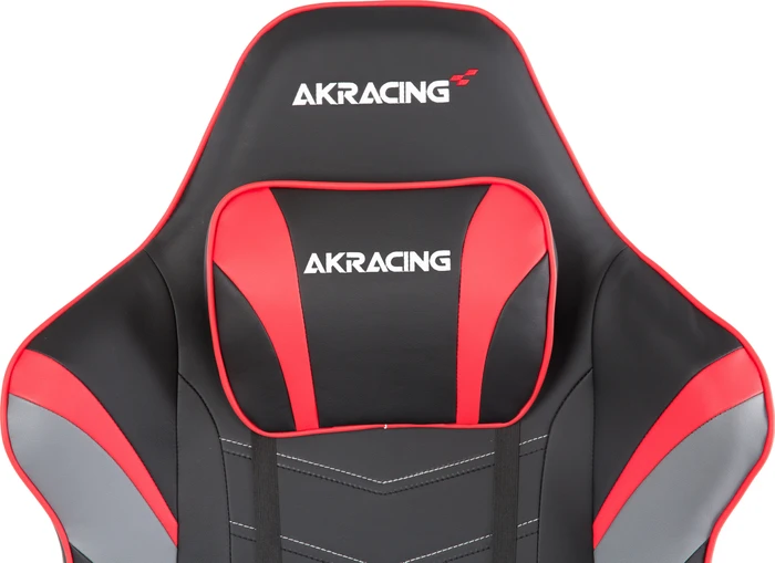 AKRacing Master Max Gamingstuhl, schwarz/grau/rot