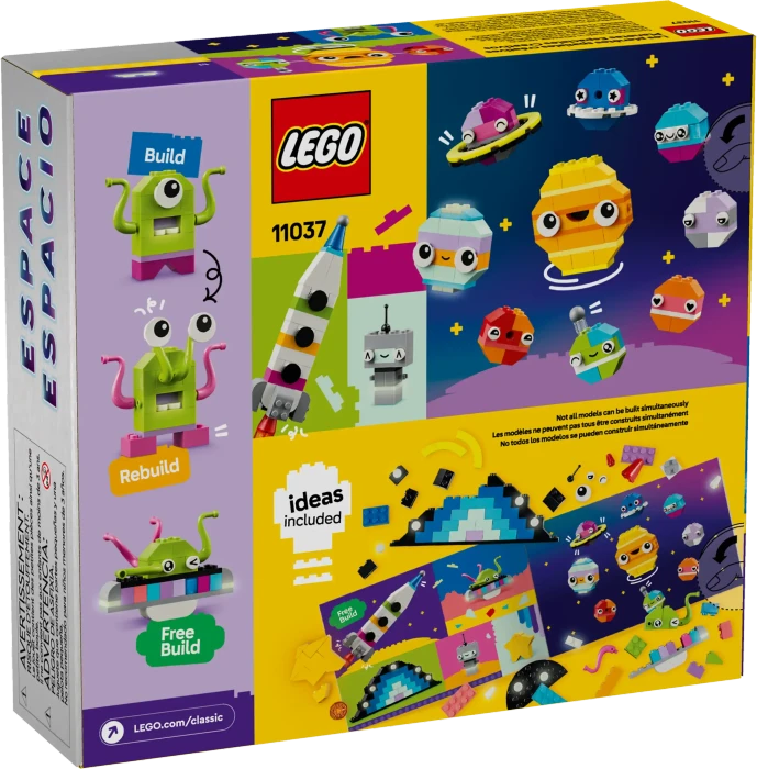 LEGO Classic - Kreative Weltraumplaneten
