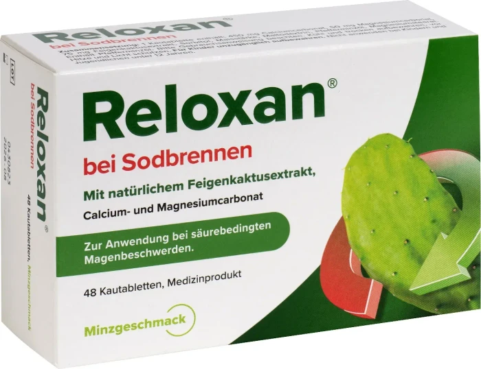 Refloxan Minze Kautabletten, 48 Stück