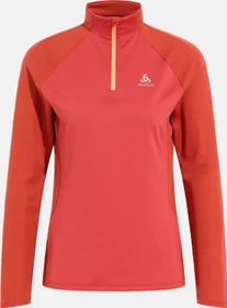 Odlo Essentials Ceramiwarm Laufshirt langarm cinnabar (Damen)