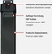 Brennenstuhl Premium-Line Comfort Switch Plus, 6-fach, 6x schaltbar, 3m, schwarz/hellgrau Vorschaubild