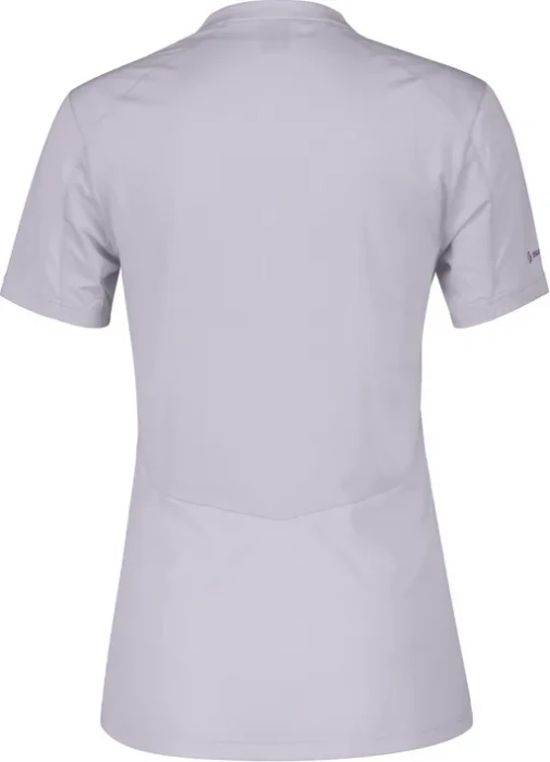 Scott Trail Flow Zip Trikot kurzarm misty purple/vivid purple (Damen)