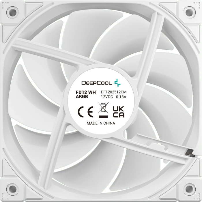 DeepCool FD12 ARGB WH, weiß, 120mm, 3er-Pack