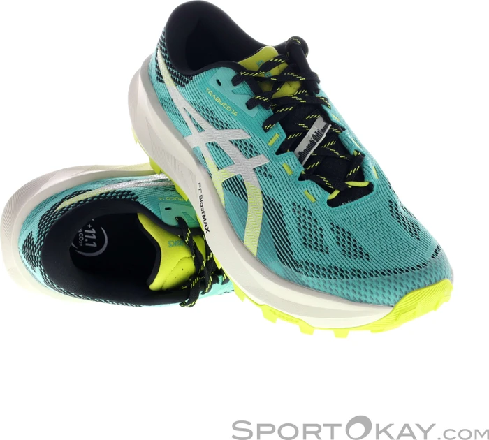 Asics Trabuco 14 aurora green/light dust (Herren)