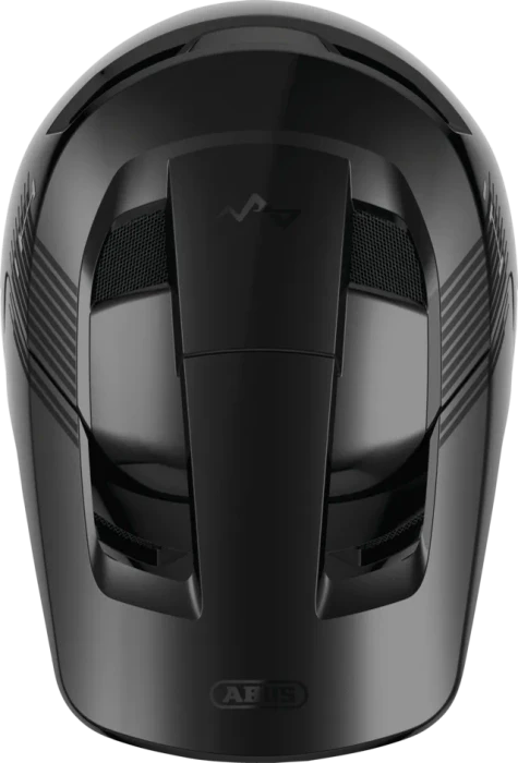 ABUS HiDrop Fullface-Helm shiny black
