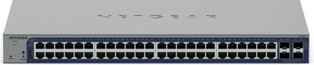 Netgear ProSAFE GS700 Rackmount Gigabit Smart Switch, 48x RJ-45, 4x SFP+