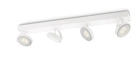 Philips myLiving Spot Clockwork 4-flammig weiß