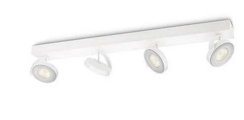 Philips myLiving Spot Clockwork 4-flammig weiß