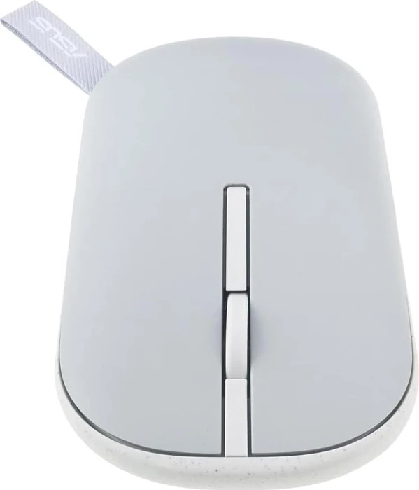 ASUS Marshmallow Mouse MD100-GRY Lite grau, USB/Bluetooth
