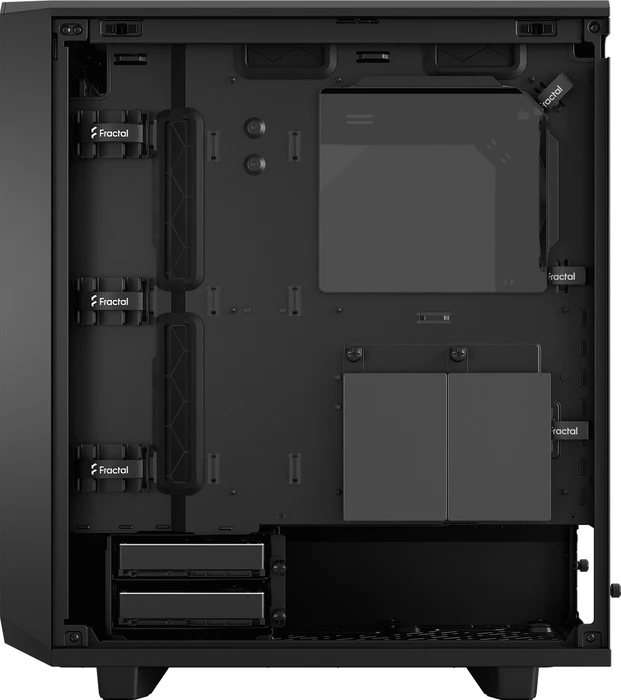 Fractal Design Meshify 2 Compact Black TG Light Tint, Glasfenster