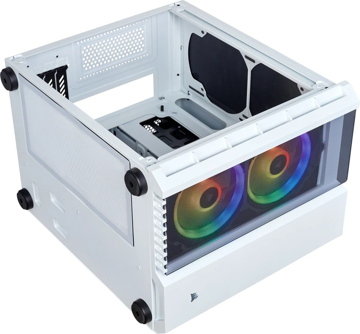 Corsair Crystal Series 280X RGB, weiß, Glasfenster