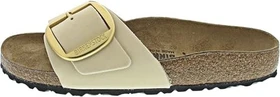 Birkenstock Madrid Big Buckle Nubukleder ecru (Damen)