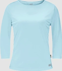 Jack Wolfskin JWP Funktionsshirt 3/4 frosted blue (Damen)