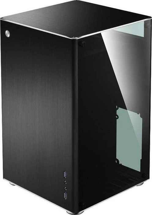 Jonsbo VR1 schwarz, Glasfenster, Mini-ITX