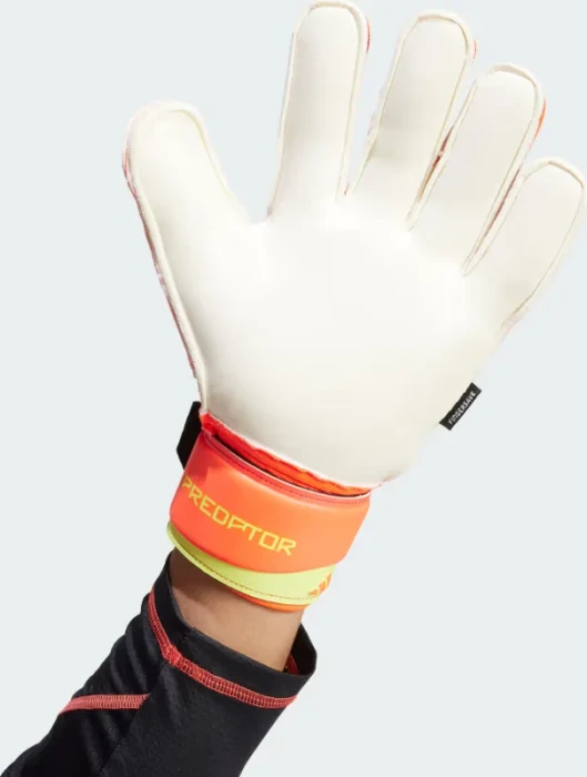 adidas Predator Match Fingersave Torwarthandschuhe solar red/black/solar yellow