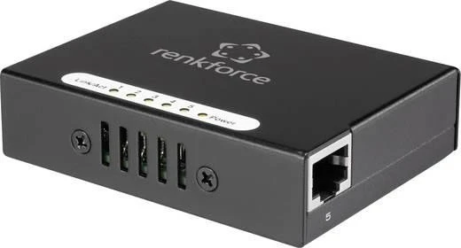 Renkforce Desktop Switch, 5x RJ-45
