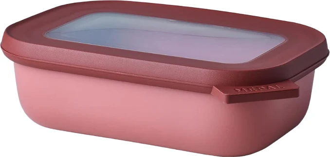 Mepal Multischüssel Cirqula rechteckig Aufbewahrungsbehälter 500ml vivid mauve