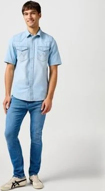 Wrangler Larston Medium Stretch Jeans heritage haze (Herren)