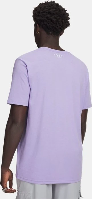 Under Armour Sportstyle Left Chest Funktionsshirt kurzarm transparent/distant gray (Herren)