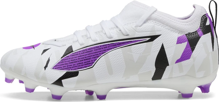 Puma Ultra 5 Ultimate Forever puma white/pure magenta/feather gray/puma black (Junior)