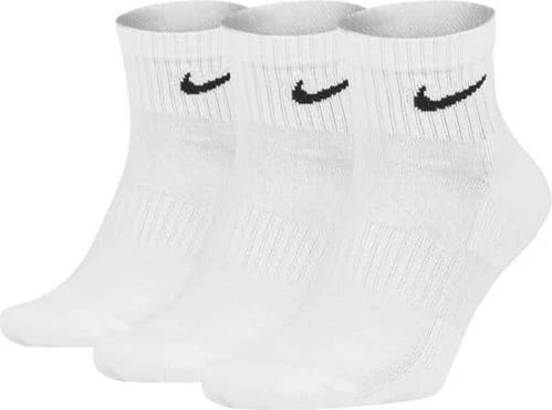 Nike Cotton Cushion Quarter Socken weiß, 3 Paare