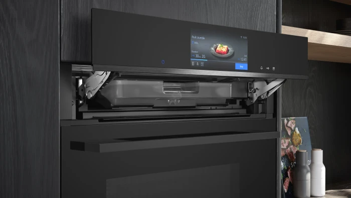 Siemens iQ700 HS738G3B2 Dampfbackofen schwarz/edelstahl