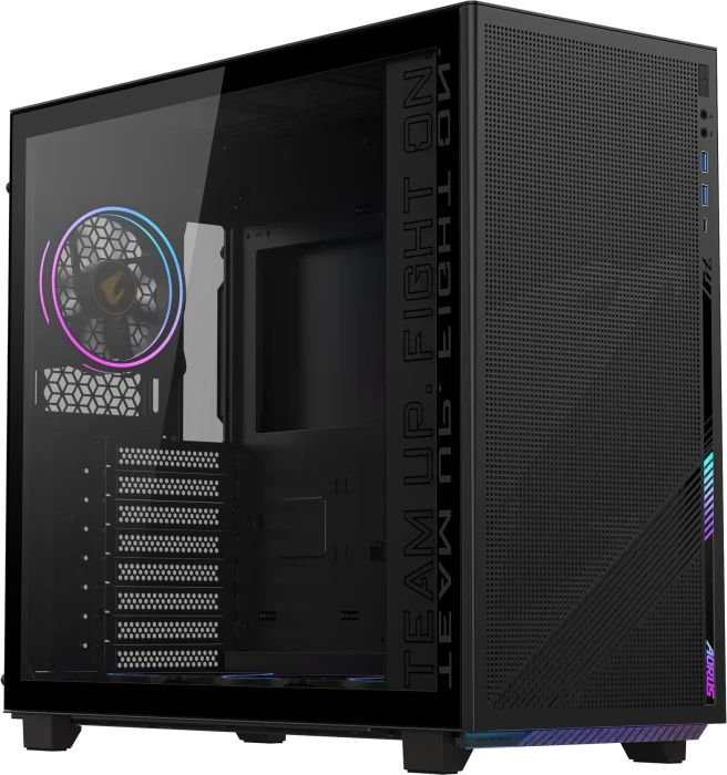 GIGABYTE C400 GLASS, Glasfenster