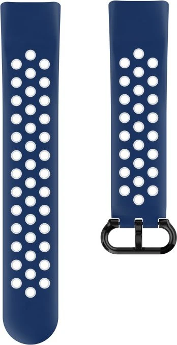 Hama Ersatzarmband für Fitbit Charge 5 Silikon blau/grau